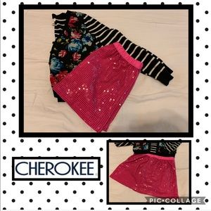 Sz 10/12 sequin skirt!!